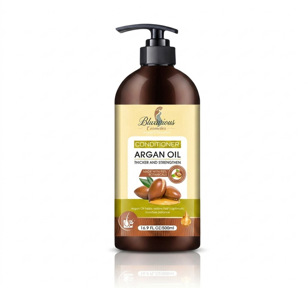Bluxurious Argan Oil Conditioner – Stronger & Smoother Hair 500ml