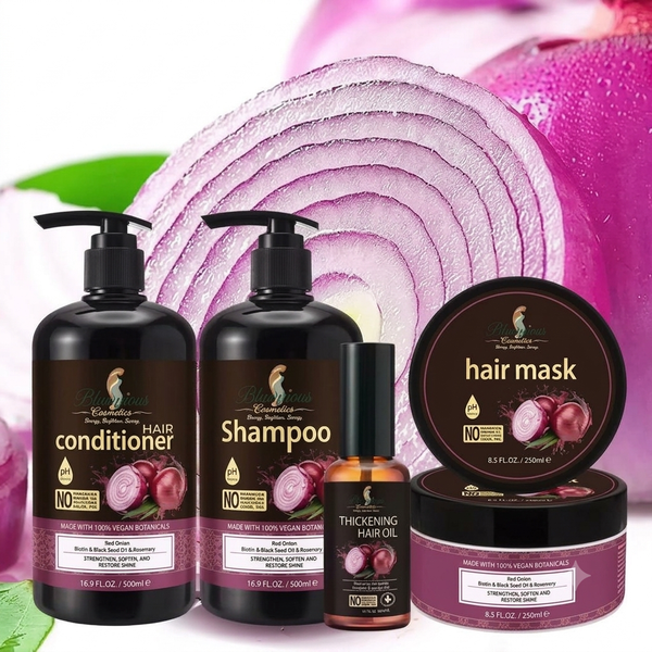 Premium Red Onion 5-in-1 Hair Care Kit
